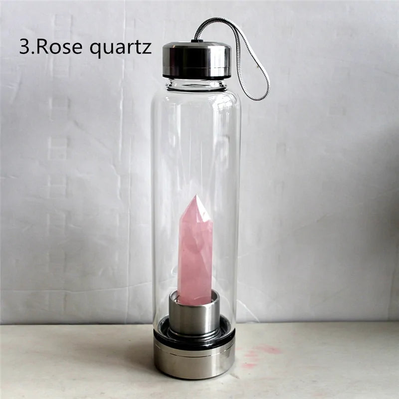 Crystal Infuser Water Bottle