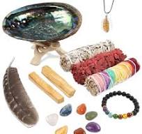 Protection Starter Kit | Spiritual Cleansing Set with Sage, Crystals & Palo Santo