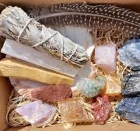 Protection Starter Kit | Spiritual Cleansing Set with Sage, Crystals & Palo Santo