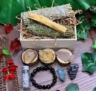 Protection Starter Kit | Spiritual Cleansing Set with Sage, Crystals & Palo Santo