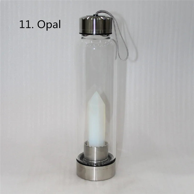 Crystal Infuser Water Bottle